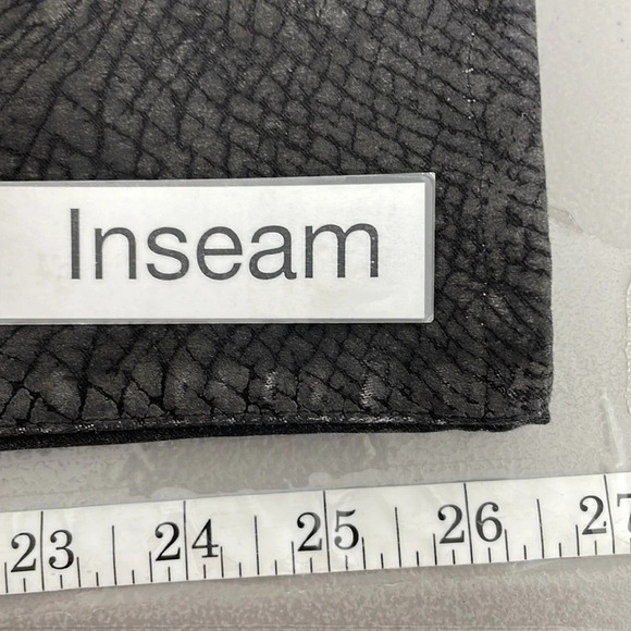 Current/Elliot Jeans Harlem Coated True Eighties Skinny Denim Black 26 or 0 - Picture 12 of 12